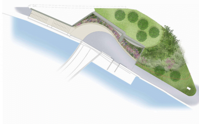 Bridging the Gap in the heart of Bristol (Finzels Bridge)